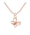 Cute Butterfly Silver Necklaces SPE-5639